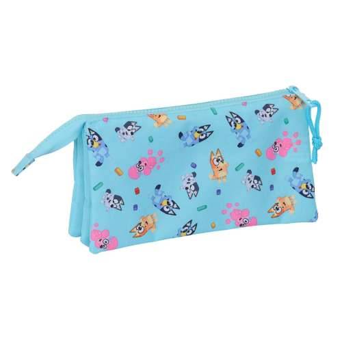 Trostruka pernica Bluey Nebesko plava 22 x 12 x 3 cm Cijena