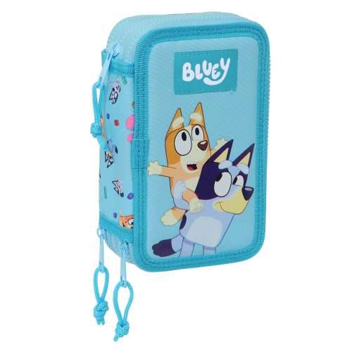 Trodijelna Pernica Bluey Nebesko plava 12,5 x 19,5 x 5,5 cm 36 Dijelovi Cijena