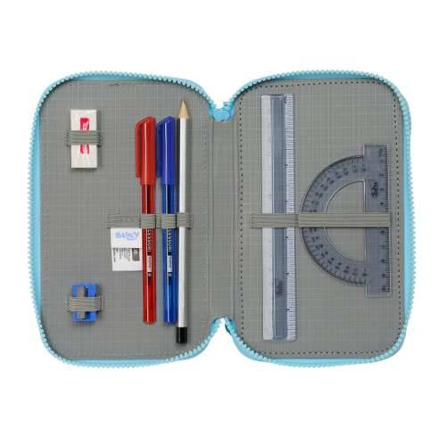 Trodijelna Pernica Bluey Nebesko plava 12,5 x 19,5 x 5,5 cm 36 Dijelovi Cijena