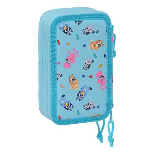 Trodijelna Pernica Bluey Nebesko plava 12,5 x 19,5 x 5,5 cm 36 Dijelovi Cijena