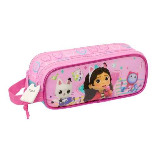 Dvostruka pernica Gabby’s Dollhouse Party Roza 21 x 8 x 6 cm Cijena