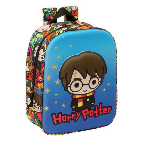 Školski Ruksak Harry Potter Plava Pisana 22 x 27 x 10 cm 3D Cijena