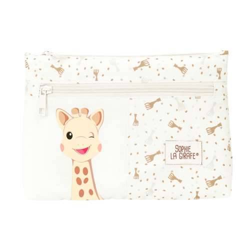 Dvostruka pernica Sophie la Girafe Bež 23 x 16 x 3 cm Cijena