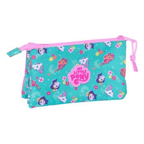 Trostruka pernica My Little Pony Magic Roza Turkizno 22 x 12 x 3 cm Cijena