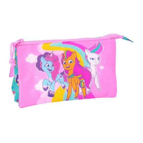 Trostruka pernica My Little Pony Magic Roza Turkizno 22 x 12 x 3 cm Cijena