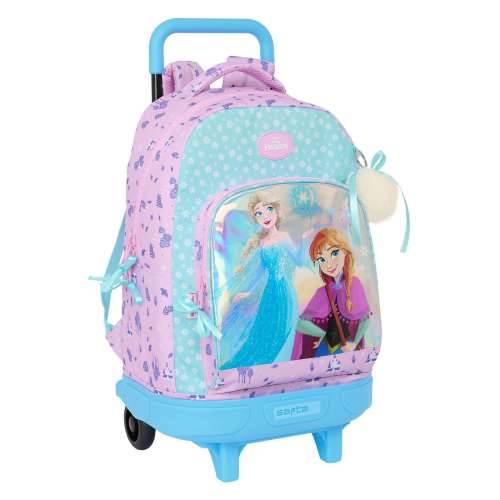 Školski Ruksak s Kotačima Frozen Cool days Violeta Nebesko plava 33 x 45 x 22 cm Cijena