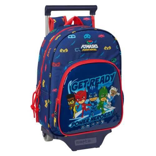 Školski Ruksak s Kotačima PJ Masks Ready Mornarsko plava 26 x 34 x 11 cm Cijena