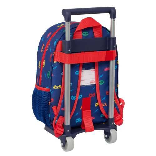 Školski Ruksak s Kotačima PJ Masks Ready Mornarsko plava 26 x 34 x 11 cm Cijena