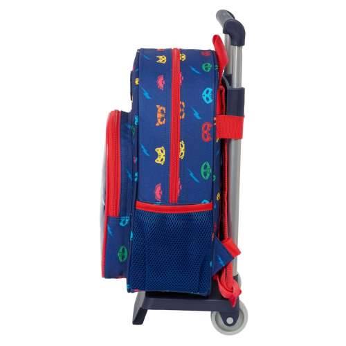 Školski Ruksak s Kotačima PJ Masks Ready Mornarsko plava 26 x 34 x 11 cm Cijena