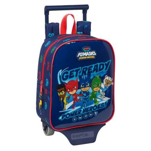 Školski Ruksak s Kotačima PJ Masks Ready Mornarsko plava 22 x 27 x 10 cm Cijena