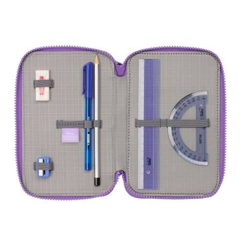 Trodijelna Pernica Lilo & Stitch Sweet Plava Lila 12,5 x 19,5 x 5,5 cm 36 Dijelovi Cijena