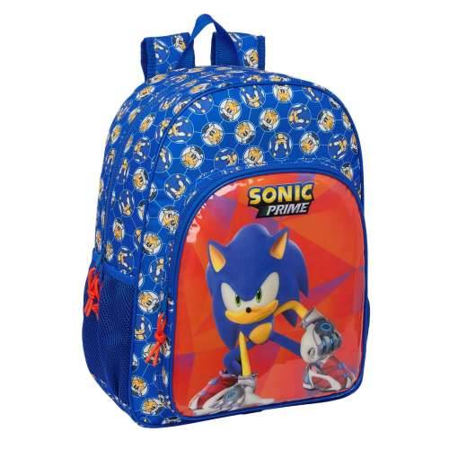 Školski Ruksak Sonic Prime Plava 33 x 42 x 14 cm Cijena