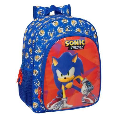 Školski Ruksak Sonic Prime Plava 32 x 38 x 12 cm Cijena