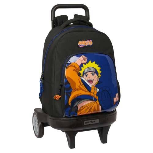 Školski Ruksak s Kotačima Naruto Ninja Plava Crna 33 x 45 x 22 cm Cijena