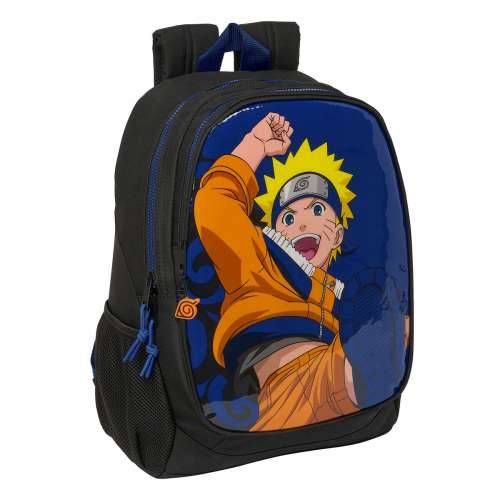 Školski Ruksak Naruto Ninja Plava Crna 32 x 44 x 16 cm Cijena