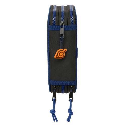 Trodijelna Pernica Naruto Ninja Plava Crna 12,5 x 19,5 x 5,5 cm 36 Dijelovi Cijena