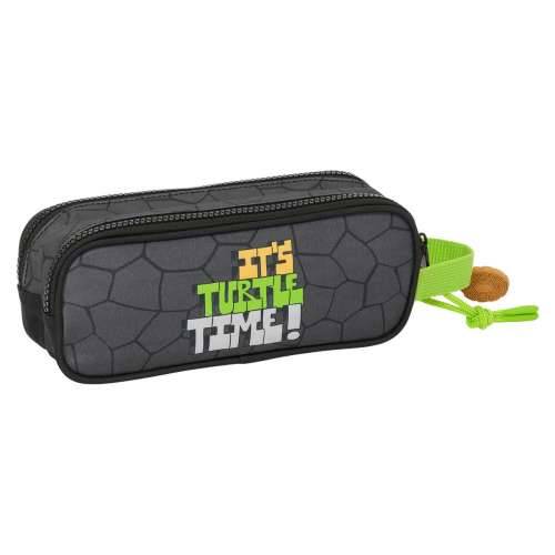 Dvostruka pernica Teenage Mutant Ninja Turtles Crna Siva 21 x 8 x 6 cm Cijena