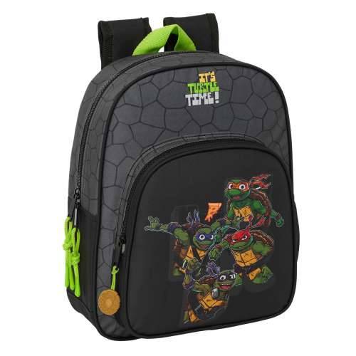 Školski Ruksak Teenage Mutant Ninja Turtles Crna Siva 27 x 33 x 10 cm Cijena
