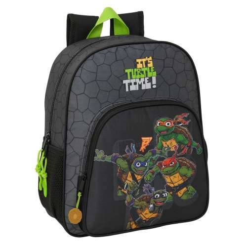 Školski Ruksak Teenage Mutant Ninja Turtles Crna Siva 32 x 38 x 12 cm Cijena