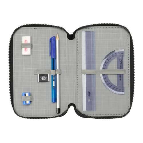 Trodijelna Pernica Teenage Mutant Ninja Turtles Crna Siva 12,5 x 19,5 x 5,5 cm 36 Dijelovi Cijena