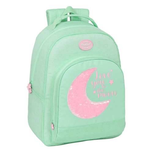 Školski Ruksak BlackFit8 Moon Zelena 32 x 42 x 15 cm Cijena
