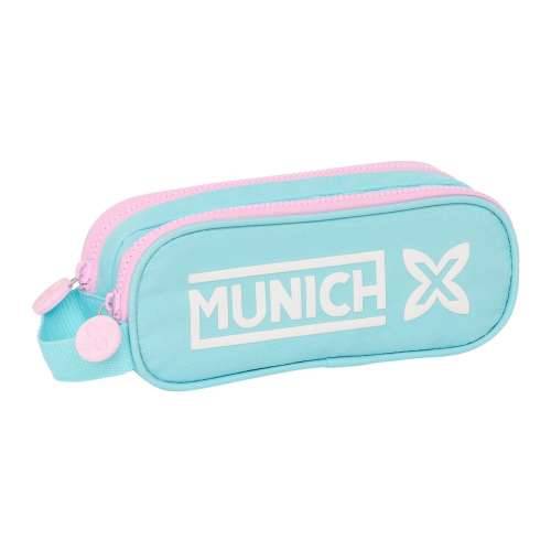 Dvostruka pernica Munich Heaven Nebesko plava 21 x 8 x 6 cm Cijena