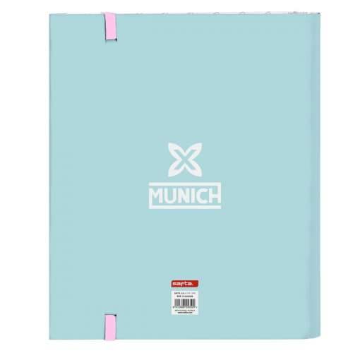 Registrator s prstenovima Munich Heaven Nebesko plava 27 x 32 x 3.5 cm Cijena