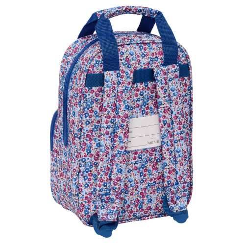 Školski Ruksak Nait Nait Flores coimbra azul Plava 20 x 28 x 8 cm Cijena