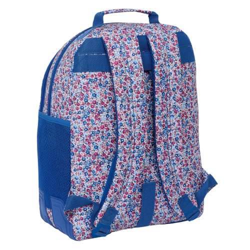 Školski Ruksak Nait Nait Flores coimbra azul Plava 32 x 42 x 15 cm Cijena
