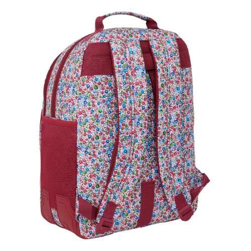 Školski Ruksak Nait Nait Flowers Bordo 32 x 42 x 15 cm Cijena
