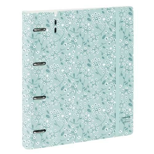 Registrator s prstenovima Safta Light blue flowers Cijena