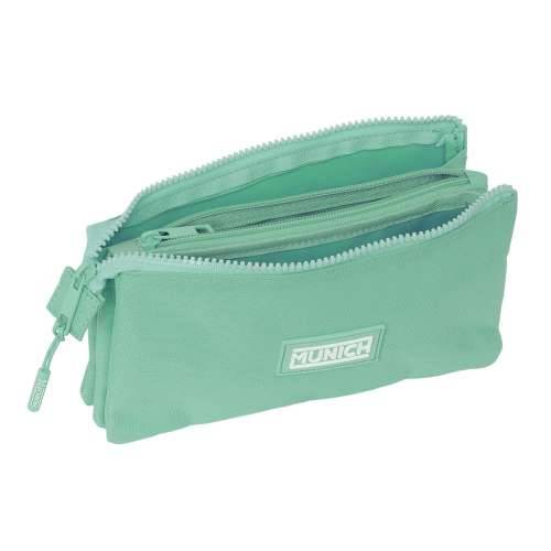 Trostruka pernica Munich Basic Turkizno 22 x 12 x 3 cm Cijena