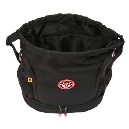 Torba-ruksak s Trakama Kings League Porcinos Crna 35 x 40 x 1 cm Cijena