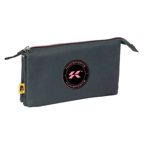 Trostruka pernica Kings League Kunisport Siva 22 x 12 x 3 cm Cijena