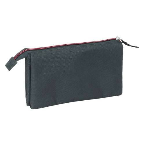 Trostruka pernica Kings League Kunisport Siva 22 x 12 x 3 cm Cijena