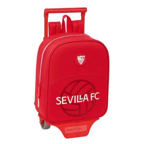 Školski Ruksak s Kotačima Sevilla Fútbol Club Crvena 22 x 27 x 10 cm Cijena
