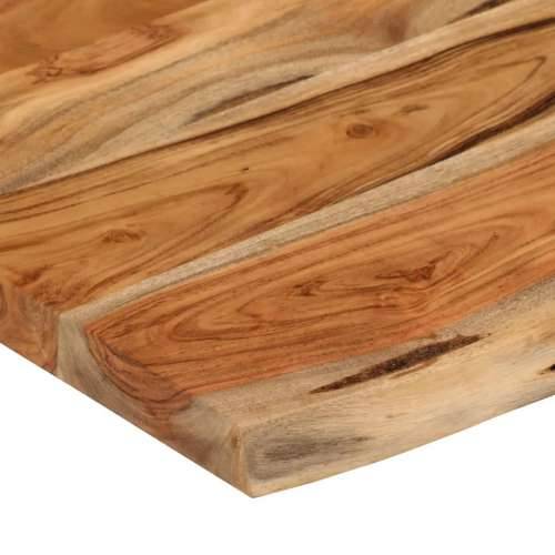 Zidna polica 70x40x2,5 cm pravokutna bagremovo drvo živi rub - Prirodna 70 x 40 x 2.5 cm 1 Masivno bagremovo drvo Cijena