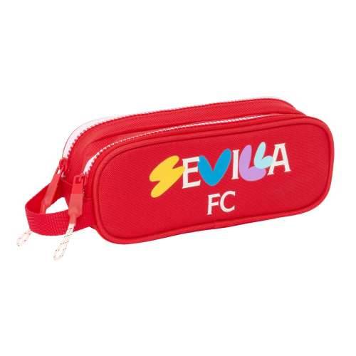 Dvostruka pernica Sevilla Fútbol Club Crvena 21 x 8 x 6 cm Cijena