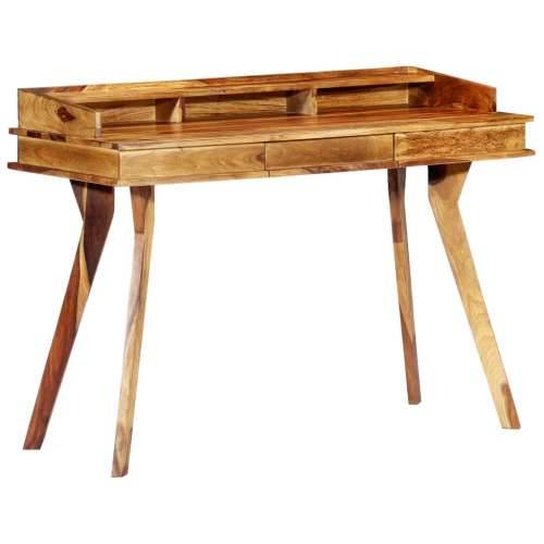 Pisaći stol od masivnog drva šišama 115 x 50 x 85 cm