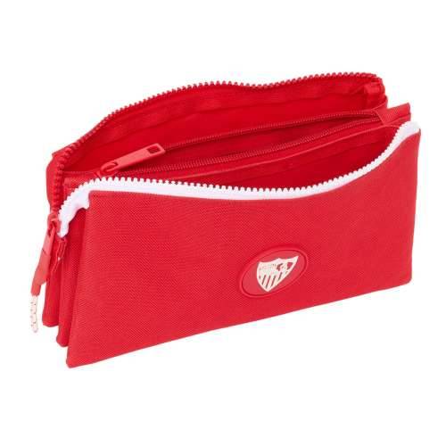 Trostruka pernica Sevilla Fútbol Club Crvena 22 x 12 x 3 cm Cijena
