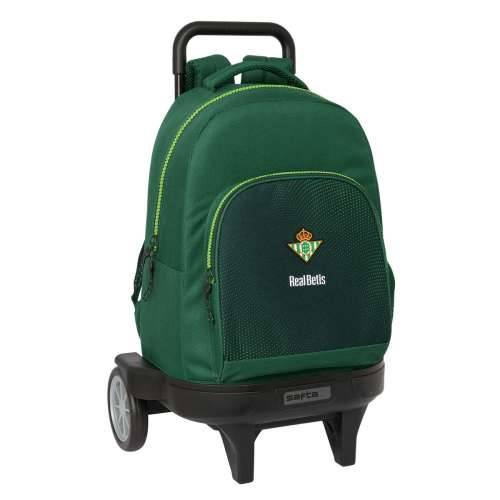 Školski Ruksak s Kotačima Real Betis Balompié Zelena 33 x 45 x 22 cm Cijena