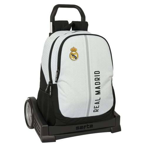 Školski Ruksak s Kotačima Real Madrid C.F. 24/25 Bijela Siva 32 x 44 x 16 cm Cijena