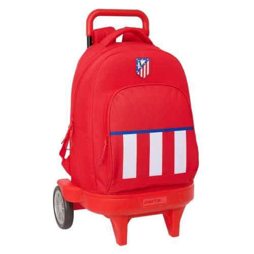 Školski Ruksak s Kotačima Atlético Madrid Crvena 33 x 45 x 22 cm Cijena