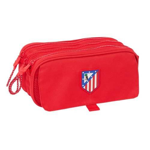 Trostruka pernica Atlético Madrid Crvena 21,5 x 10 x 8 cm Cijena