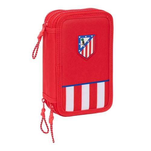 Trodijelna Pernica Atlético Madrid Crvena 12,5 x 19,5 x 5,5 cm 36 Dijelovi Cijena