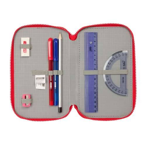 Trodijelna Pernica Atlético Madrid Crvena 12,5 x 19,5 x 5,5 cm 36 Dijelovi Cijena