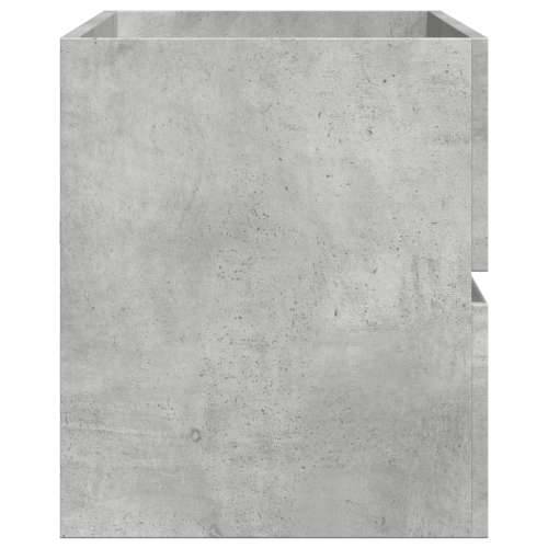 Ormarić za Lavabo - Umivaonik siva boja betona 100 x 38,5 x 45 cm drveni Cijena