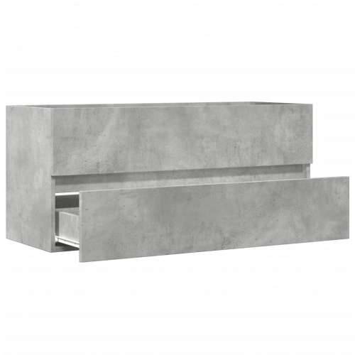 Ormarić za Lavabo - Umivaonik siva boja betona 100 x 38,5 x 45 cm drveni Cijena