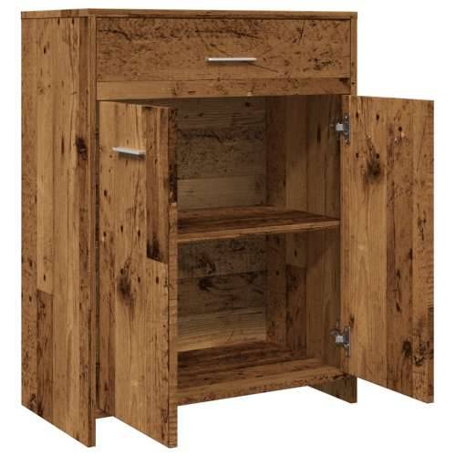 Kupaonski ormarić boja staro drvo 60x33x80 cm konstruirano drvo - Staro drvo 1 Cijena