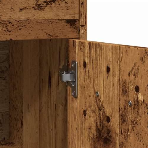 Kupaonski ormarić boja staro drvo 60x33x80 cm konstruirano drvo - Staro drvo 1 Cijena